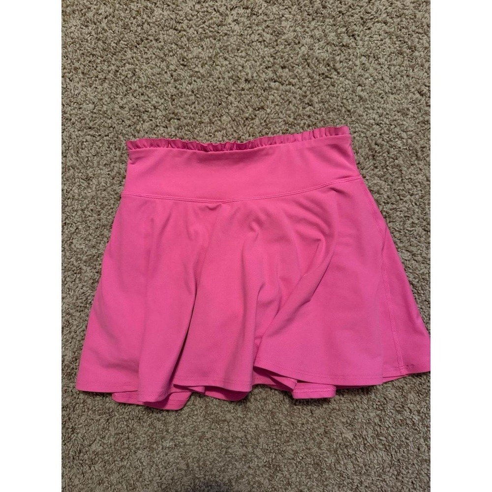Yogalicious pink girls L/12 skort